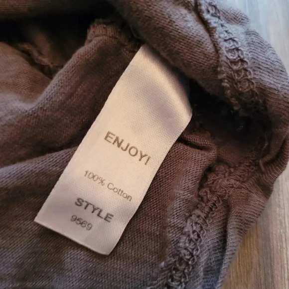 Michael Stars Womens Dress Size S Gray Henley Button-Up Long Sleeve Fairycore - Picture 5 of 9